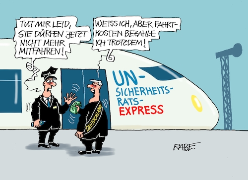 Cartoon: Expresszuschlag (medium) by RABE tagged merz,kanzler,koalition,union,spd,klingbeil,cartoon,karikatur,pressezeichnung,farbcartoon,tagescartoon,db,bahn,frühling,frühjahr,frühjahrsputz,ice,zug,blumenkasten,blumenkästen,esc,songcontest,deutschland,un,sicherheitsrat,außenpolitik,außenminister,wadephul,klatsche,niederlage,abstimmung,beitrag,beitragszahler,fördergelder,express,sitz,merz,kanzler,koalition,union,spd,klingbeil,cartoon,karikatur,pressezeichnung,farbcartoon,tagescartoon,db,bahn,frühling,frühjahr,frühjahrsputz,ice,zug,blumenkasten,blumenkästen,esc,songcontest,deutschland,un,sicherheitsrat,außenpolitik,außenminister,wadephul,klatsche,niederlage,abstimmung,beitrag,beitragszahler,fördergelder,express,sitz