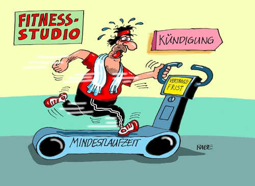 Cartoon: Fitness (medium) by RABE tagged fitness,fitnessstudio,trainer,laufband,vertrag,schitzen,sportler,läufer,rabe,ralf,böhme,cartoon,karikatur,pressezeichnung,farbcartoon,tagescartoon,laufzeit,sportschuhe,mindestlaufzeit,vertragspflicht,kündigung,fitness,fitnessstudio,trainer,laufband,vertrag,schitzen,sportler,läufer,rabe,ralf,böhme,cartoon,karikatur,pressezeichnung,farbcartoon,tagescartoon,laufzeit,sportschuhe,mindestlaufzeit,vertragspflicht,kündigung