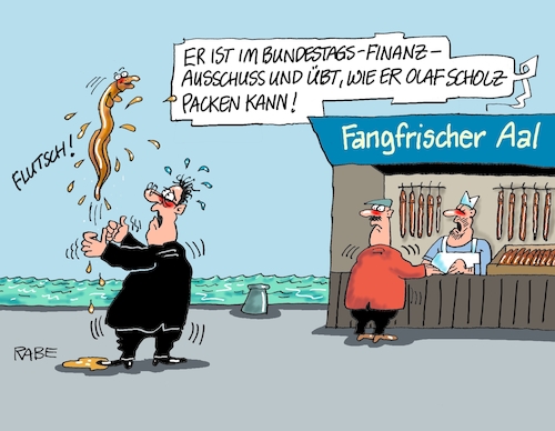 Cartoon: Flutschfinger (medium) by RABE tagged bundestagswahl,wahlkampf,osten,ddr,ostbeauftragter,bundesregierung,recht,rabe,ralf,böhme,cartoon,karikatur,pressezeichnung,farbcartoon,tagescartoon,kanzleramt,laschet,gartenzwerg,fui,olaf,scholz,aal,flutsch,finanzausschuss,bundestagsfinanzausschuss,aussage,verhör,befragung,wirecard,untersuchungsausschuss,bundestagswahl,wahlkampf,osten,ddr,ostbeauftragter,bundesregierung,recht,rabe,ralf,böhme,cartoon,karikatur,pressezeichnung,farbcartoon,tagescartoon,kanzleramt,laschet,gartenzwerg,fui,olaf,scholz,aal,flutsch,finanzausschuss,bundestagsfinanzausschuss,aussage,verhör,befragung,wirecard,untersuchungsausschuss