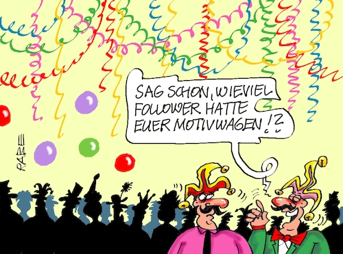 Cartoon: Follower (medium) by RABE tagged merz,kanzler,koalition,union,spd,klingbeil,cartoon,karikatur,pressezeichnung,farbcartoon,tagescartoon,bürokratie,verwaltung,beamte,modernisierung,monster,drachen,schwert,holzschwert,nägel,säge,karneval,fasching,follower,motivwagen,rosenmontag,umzug,rosenmontagszug,narren,merz,kanzler,koalition,union,spd,klingbeil,cartoon,karikatur,pressezeichnung,farbcartoon,tagescartoon,bürokratie,verwaltung,beamte,modernisierung,monster,drachen,schwert,holzschwert,nägel,säge,karneval,fasching,follower,motivwagen,rosenmontag,umzug,rosenmontagszug,narren