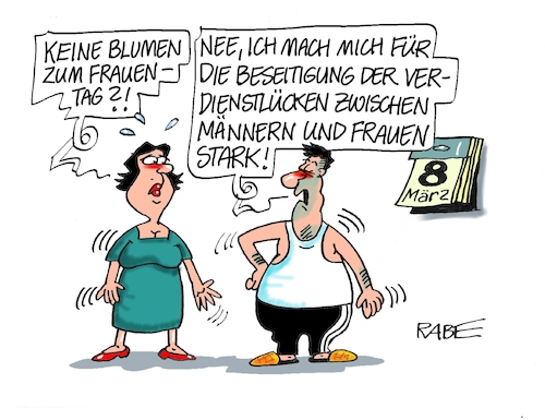 Frauentag mit Lücken