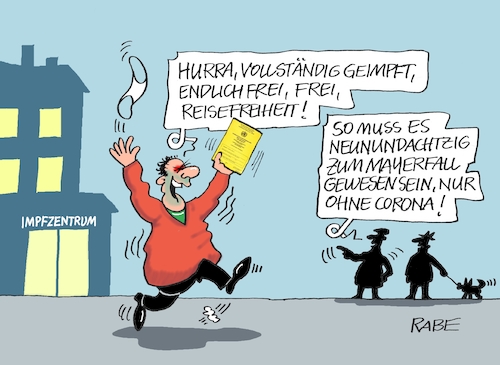 Cartoon: Freiheit (medium) by RABE tagged corona,bundländerkonferenz,merkel,kanzleramt,lockerungen,stufenplan,öffnungen,lockdown,shutdown,baumärkte,impfdosen,rki,fallzahlen,inzidenzwert,spahn,impfzentren,impfreihenfolge,notbremse,impfbestätigung,impfpass,geimpfter,genesener,ddr,mauerfall,neundundachtzig,corona,bundländerkonferenz,merkel,kanzleramt,lockerungen,stufenplan,öffnungen,lockdown,shutdown,baumärkte,impfdosen,rki,fallzahlen,inzidenzwert,spahn,impfzentren,impfreihenfolge,notbremse,impfbestätigung,impfpass,geimpfter,genesener,ddr,mauerfall,neundundachtzig