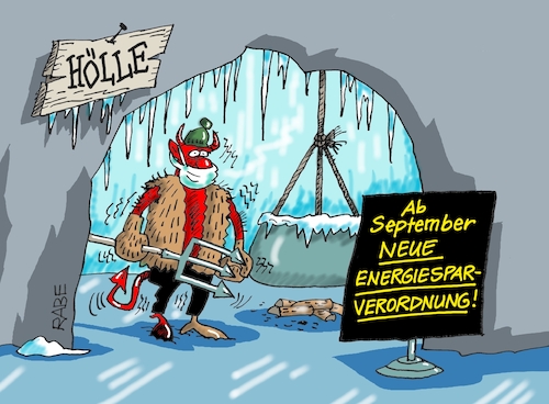 Cartoon: Frostbeule (medium) by RABE tagged gas,gassparen,gasnotstand,gasgeben,sanktionen,gasspeicher,gasheizung,rabe,ralf,böhme,cartoon,karikatur,pressezeichnung,farbcartoon,tagescartoon,robert,habeck,putin,ukrainekrieg,energei,energiesparmaßnahmen,energiespargesetz,stromsparen,beleuchtung,hölle,teufel,satan,dreispieß,höllenfeuer,gas,gassparen,gasnotstand,gasgeben,sanktionen,gasspeicher,gasheizung,rabe,ralf,böhme,cartoon,karikatur,pressezeichnung,farbcartoon,tagescartoon,robert,habeck,putin,ukrainekrieg,energei,energiesparmaßnahmen,energiespargesetz,stromsparen,beleuchtung,hölle,teufel,satan,dreispieß,höllenfeuer