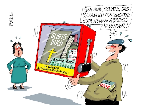 Cartoon: Gebetsformel (medium) by RABE tagged gas,gassparen,gasnotstand,gasgeben,sanktionen,gasspeicher,gasheizung,rabe,ralf,böhme,cartoon,karikatur,pressezeichnung,farbcartoon,tagescartoon,robert,habeck,putin,ukrainekrieg,wumms,doppelwumms,gebet,gebetsbuch,bibel,notfall,notfallschranke,scheibe,hammer,einschlagen,neujahr,silvester,kalender,abreisskalender,gas,gassparen,gasnotstand,gasgeben,sanktionen,gasspeicher,gasheizung,rabe,ralf,böhme,cartoon,karikatur,pressezeichnung,farbcartoon,tagescartoon,robert,habeck,putin,ukrainekrieg,wumms,doppelwumms,gebet,gebetsbuch,bibel,notfall,notfallschranke,scheibe,hammer,einschlagen,neujahr,silvester,kalender,abreisskalender