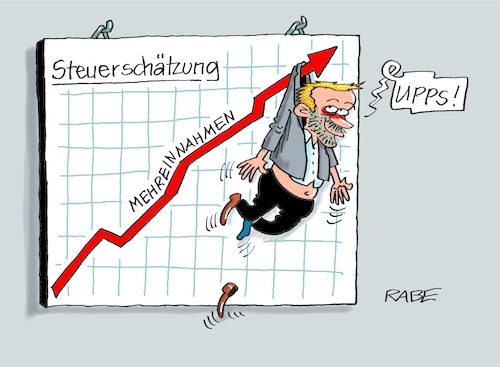 Cartoon: Gelinde geschätzt (medium) by RABE tagged steuerschätzung,mehreinnahmen,steuerschätzer,lindner,finanzminister,fdp,rabe,ralf,böhme,cartoon,karikatur,pressezeichnung,farbcartoon,tagescartoon,diagramm,bilanz,pfeil,aufwärts,prognose,steuermehreinnahmen,steuerschätzung,mehreinnahmen,steuerschätzer,lindner,finanzminister,fdp,rabe,ralf,böhme,cartoon,karikatur,pressezeichnung,farbcartoon,tagescartoon,diagramm,bilanz,pfeil,aufwärts,prognose,steuermehreinnahmen