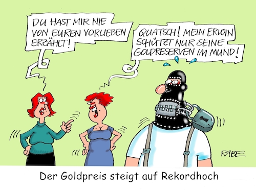 Cartoon: Goldiges (medium) by RABE tagged virus,corona,pandemie,coronakrise,rabe,ralf,böhme,cartoon,karikatur,pressezeichnung,farbcartoon,tagescartoon,viren,virenschutz,mundschutz,desinfektion,föderal,föderalismus,ländersache,gold,goldpreis,rekordhoch,wertsteigerung,goldreserven,goldbarren,sadomaso,maske,virus,corona,pandemie,coronakrise,rabe,ralf,böhme,cartoon,karikatur,pressezeichnung,farbcartoon,tagescartoon,viren,virenschutz,mundschutz,desinfektion,föderal,föderalismus,ländersache,gold,goldpreis,rekordhoch,wertsteigerung,goldreserven,goldbarren,sex,sadomaso,maske