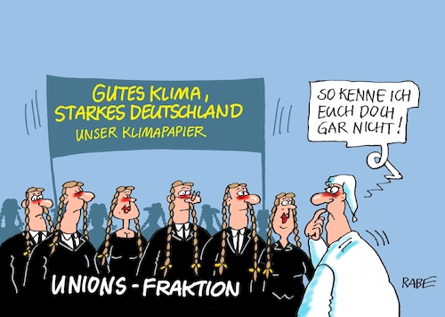 Cartoon: Gretaeffekt (medium) by RABE tagged klimawandel,umwelt,umweltministerin,schulze,sp,klimapreis,heizung,auto,rabe,ralf,böhme,cartoon,karikatur,pressezeichnung,farbcartoon,tagescartoon,brücke,bettler,verkehr,klimaprämie,friday,for,future,klimapaier,unionsfraktion,potsdam,windgipfel,altmaier,transparent,michel,greta,thunberg,gretaeffekt,klimawandel,umwelt,umweltministerin,schulze,sp,klimapreis,heizung,auto,rabe,ralf,böhme,cartoon,karikatur,pressezeichnung,farbcartoon,tagescartoon,brücke,bettler,verkehr,klimaprämie,friday,for,future,klimapaier,unionsfraktion,potsdam,windgipfel,altmaier,transparent,michel,greta,thunberg,gretaeffekt