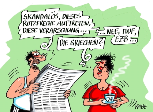 Cartoon: Griechenkredit (medium) by RABE tagged griechenland,athen,tsipras,kredit,grexit,euro,austritt,volksabstimmung,schäuble,reformen,rabe,ralf,böhme,cartoon,karikatur,pressezeichnung,farbcartoon,tagescartoon,banken,iwf,ezb,eurozone,juncker,griechenland,athen,tsipras,kredit,grexit,euro,austritt,volksabstimmung,schäuble,reformen,rabe,ralf,böhme,cartoon,karikatur,pressezeichnung,farbcartoon,tagescartoon,banken,iwf,ezb,eurozone,juncker