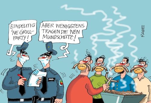 Grillpflichtige Von Rabe Politik Cartoon Toonpool