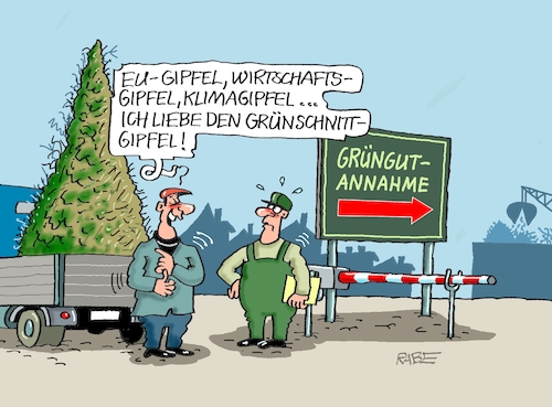 Grüner Gipfel