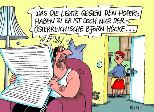 Cartoon: Höcke Hofers (medium) by RABE tagged österreich,wien,bundespräsidentenwahl,hofers,fpö,bellen,grüne,rechte,populisten,hofburg,staatsoberhaupt,rabe,ralf,böhme,cartoon,karikatur,pressezeichnung,farbcartoon,tagescartoon,björn,höcke,afd,thüringen,landtag,österreich,wien,bundespräsidentenwahl,hofers,fpö,bellen,grüne,rechte,populisten,hofburg,staatsoberhaupt,rabe,ralf,böhme,cartoon,karikatur,pressezeichnung,farbcartoon,tagescartoon,björn,höcke,afd,thüringen,landtag