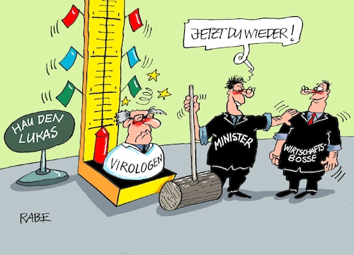 Cartoon: Immer druff (medium) by RABE tagged virus,corona,pandemie,coronakrise,rabe,ralf,böhme,cartoon,karikatur,pressezeichnung,farbcartoon,tagescartoon,viren,virenschutz,mundschutz,desinfektion,föderal,föderalismus,ländersache,mai,maifer,lukas,hauen,jahrmarkt,vergnügungen,minister,wirtschaftsbosse,hammer,sündenböcke,pandemiewelle,virus,corona,pandemie,coronakrise,rabe,ralf,böhme,cartoon,karikatur,pressezeichnung,farbcartoon,tagescartoon,viren,virenschutz,mundschutz,desinfektion,föderal,föderalismus,ländersache,mai,maifer,lukas,hauen,jahrmarkt,vergnügungen,minister,wirtschaftsbosse,hammer,sündenböcke,pandemiewelle