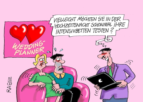 Intensive Hochzeitsnacht Von Rabe Politik Cartoon Toonpool