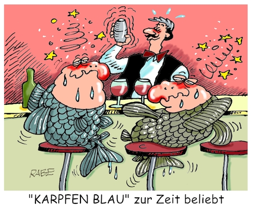 Karpfen Blau