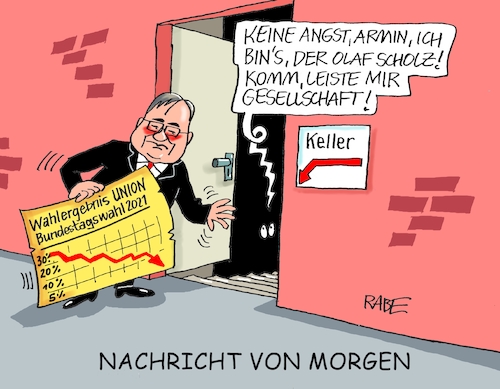 Cartoon: Kellerasseln (medium) by RABE tagged corona,bundländerkonferenz,merkel,kanzleramt,lockerungen,stufenplan,öffnungen,lockdown,shutdown,baumärkte,impfdosen,rki,fallzahlen,inzidenzwert,spahn,impfzentren,impfreihenfolge,kanzlerkandidatur,kanzlerkandidaten,armin,laschet,söder,union,cdu,präsidiumswahl,keller,kellerassel,olaf,scholz,spd,nachricht,morgen,wahlergebnis,abrutsch,debakel,corona,bundländerkonferenz,merkel,kanzleramt,lockerungen,stufenplan,öffnungen,lockdown,shutdown,baumärkte,impfdosen,rki,fallzahlen,inzidenzwert,spahn,impfzentren,impfreihenfolge,kanzlerkandidatur,kanzlerkandidaten,armin,laschet,söder,union,cdu,präsidiumswahl,keller,kellerassel,olaf,scholz,spd,nachricht,morgen,wahlergebnis,abrutsch,debakel