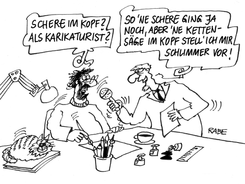 Cartoon: Kettensäge (medium) by RABE tagged cartoonist,karikaturist,schere,kettensäge,paris,charlie,hebdo,attentat,satire,islamisten,cartoonist,karikaturist,schere,kettensäge,paris,charlie,hebdo,attentat,satire,islamisten