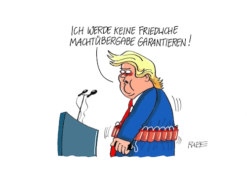 Cartoon: Knallhartes Argument (medium) by RABE tagged trump,usa,president,bolton,literatur,bücher,rabe,ralf,böhme,cartoon,karikatur,pressezeichnung,farbcartoon,tagescartoon,enthüllung,enthüllungsroman,enthüllungsbücher,joe,biden,harris,wahlkampf,präsidentschaftswahl,november,demokraten,republikaner,machtübergabe,richterin,wahlen,trump,usa,president,bolton,literatur,bücher,rabe,ralf,böhme,cartoon,karikatur,pressezeichnung,farbcartoon,tagescartoon,enthüllung,enthüllungsroman,enthüllungsbücher,joe,biden,harris,wahlkampf,präsidentschaftswahl,november,demokraten,republikaner,machtübergabe,richterin,wahlen