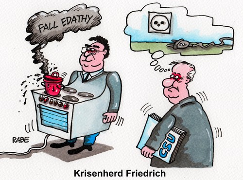 Cartoon: Krisenherd (medium) by RABE tagged friedrich,agrarminister,csu,seehofer,krisengespräch,berlin,krise,krisenherd,kinderpornos,porno,pornografie,festplatten,videos,pornovideo,pädophil,spd,gabriel,edathy,hasselfeld,rabe,ralf,böhme,cartoon,karikatur,pressezeichnung,stecker,steckdose,strom,herdplatten,elektroherd,ciranherd,ermittlungsverfahren,informationsweitergabe,rücktrittsforderungen,oppermann,strafrecht,richter,staatsanwaltschaft,friedrich,agrarminister,csu,seehofer,krisengespräch,berlin,krise,krisenherd,kinderpornos,porno,pornografie,festplatten,videos,pornovideo,pädophil,spd,gabriel,edathy,hasselfeld,rabe,ralf,böhme,cartoon,karikatur,pressezeichnung,stecker,steckdose,strom,herdplatten,elektroherd,ciranherd,ermittlungsverfahren,informationsweitergabe,rücktrittsforderungen,oppermann,strafrecht,richter,staatsanwaltschaft