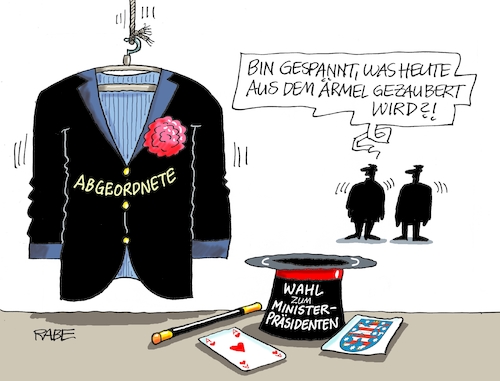 Cartoon: Landtagswahl I (medium) by RABE tagged landtagswahl,thüringen,erfurt,ramelow,kemmerich,fdp,akk,rücktritt,höcke,minderheitsregierung,kanzleramt,domino,dominospiel,cdu,dominosteine,hirte,afd,schraubstock,unvereinbarkeitsbeschluss,wahlgang,zauberer,zylinder,zauberstab,as,ärmel,landtagswahl,thüringen,erfurt,ramelow,kemmerich,fdp,akk,rücktritt,höcke,minderheitsregierung,kanzleramt,domino,dominospiel,cdu,dominosteine,hirte,afd,schraubstock,unvereinbarkeitsbeschluss,wahlgang,zauberer,zylinder,zauberstab,as,ärmel