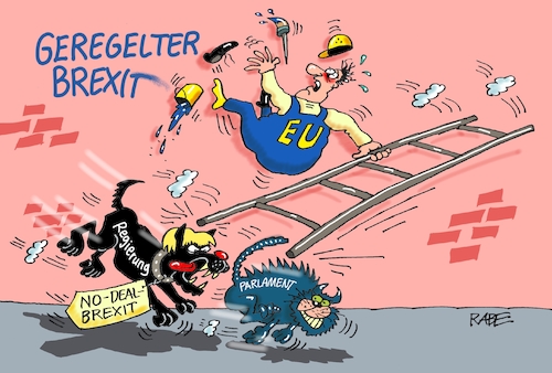 Cartoon: Leiterwitz (medium) by RABE tagged brexit,eu,insel,may,britten,austritt,rabe,ralf,böhme,cartoon,karikatur,pressezeichnung,farbcartoon,tagescartoon,bauhaus,baukasten,bauklötzer,plan,referendum,februar,irre,irrsinn,boris,johnson,urlaub,beurlaubung,parlament,regierung,briten,brexit,eu,insel,may,britten,austritt,rabe,ralf,böhme,cartoon,karikatur,pressezeichnung,farbcartoon,tagescartoon,bauhaus,baukasten,bauklötzer,plan,referendum,februar,irre,irrsinn,boris,johnson,urlaub,beurlaubung,parlament,regierung,briten