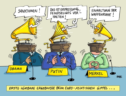 Cartoon: Mailandgipfel (medium) by RABE tagged mailand,milano,gipfel,euroasiatischer,merkel,putin,obama,vorwürfe,rabe,ralf,böhme,cartoon,karikatur,pressezeichnung,farbcartoon,tagescartoon,ukraine,ukrainekrise,waffenstillstand,sanktionen,waffenruhe,erpressung,feindseligkeit,mailand,milano,gipfel,euroasiatischer,merkel,putin,obama,vorwürfe,rabe,ralf,böhme,cartoon,karikatur,pressezeichnung,farbcartoon,tagescartoon,ukraine,ukrainekrise,waffenstillstand,sanktionen,waffenruhe,erpressung,feindseligkeit