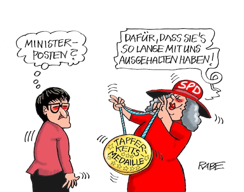 Cartoon: Medaillenregen (medium) by RABE tagged merz,groko,spd,union,posten,postenvergabe,rabe,ralf,böhme,cartoon,karikatur,pressezeichnung,farbcartoon,tagescartoon,schaufenster,deko,umbau,laden,ladenhüter,regierungsbildung,klingbeil,esken,doppelspitze,minister,ministerposten,medaille,auszeichnen,merz,groko,spd,union,posten,postenvergabe,rabe,ralf,böhme,cartoon,karikatur,pressezeichnung,farbcartoon,tagescartoon,schaufenster,deko,umbau,laden,ladenhüter,regierungsbildung,klingbeil,esken,doppelspitze,minister,ministerposten,medaille,auszeichnen