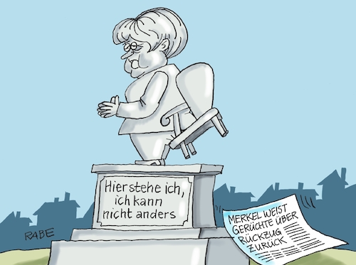 Cartoon: Merkel Rückzug (medium) by RABE tagged akk,spahn,merz,schäuble,altmaier,merkel,parteispitze,cdu,parteitag,rabe,ralf,böhme,cartoon,karikatur,pressezeichnung,farbcartoon,tagescartoon,zentrale,dammbruch,spitzenkandidat,rückzug,spekulationen,union,nachfolge,landtagswahlen,europawahlen,denkmal,luther,sessel,thron,patex,kleber,akk,spahn,merz,schäuble,altmaier,merkel,parteispitze,cdu,parteitag,rabe,ralf,böhme,cartoon,karikatur,pressezeichnung,farbcartoon,tagescartoon,zentrale,dammbruch,spitzenkandidat,rückzug,spekulationen,union,nachfolge,landtagswahlen,europawahlen,denkmal,luther,sessel,thron,patex,kleber