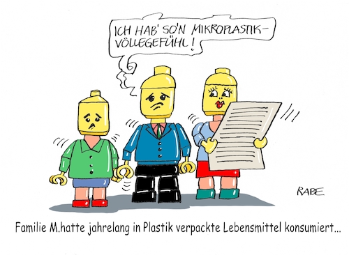 Cartoon: Mikroplastisches (medium) by RABE tagged mensch,organismus,mikroplastik,plastik,umweltverschmutzung,rabe,ralf,böhme,cartoon,karikatur,pressezeichnung,farbcartoon,tagescartoon,lego,legofiguren,plastikverpackung,lebensmittel,plastikmüll,meere,umweltpolitik,mensch,organismus,mikroplastik,plastik,umweltverschmutzung,rabe,ralf,böhme,cartoon,karikatur,pressezeichnung,farbcartoon,tagescartoon,lego,legofiguren,plastikverpackung,lebensmittel,plastikmüll,meere,umweltpolitik