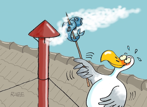 Cartoon: Möwenpicknick (medium) by RABE tagged konklave,rom,vatikan,papst,wahl,papstwahl,leo,usa,rabe,ralf,böhme,cartoon,karikatur,pressezeichnung,farbcartoon,tagescartoon,petersdom,kardinal,kapelle,michelangelo,kirche,gott,katholiken,möwe,fisch,räucherfisch,schlot,esse,schornstein,rauch,qualm,vogel,picknick,konklave,rom,vatikan,papst,wahl,papstwahl,leo,usa,rabe,ralf,böhme,cartoon,karikatur,pressezeichnung,farbcartoon,tagescartoon,petersdom,kardinal,kapelle,michelangelo,kirche,gott,katholiken,möwe,fisch,räucherfisch,schlot,esse,schornstein,rauch,qualm,vogel,picknick