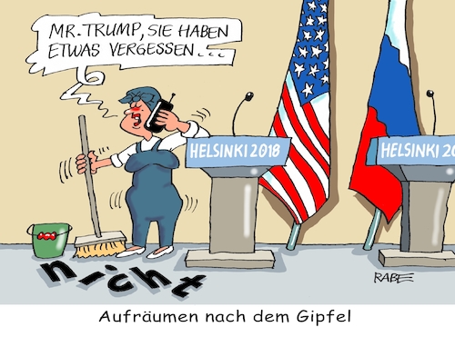 Cartoon: Nichts (medium) by RABE tagged russlan,moskau,präsidentenwahl,kreml,kremlchef,putin,rabe,ralf,böhme,cartoon,karikatur,pressezeichnung,farbcartoon,tagescartoon,nichts,trump,usa,president,gipfeltreffen,helsinki,finnland,aufräumen,rede,geheimdienste,wahlmanipulation,russlan,moskau,präsidentenwahl,kreml,kremlchef,putin,rabe,ralf,böhme,cartoon,karikatur,pressezeichnung,farbcartoon,tagescartoon,nichts,trump,usa,president,gipfeltreffen,helsinki,finnland,aufräumen,rede,geheimdienste,wahlmanipulation