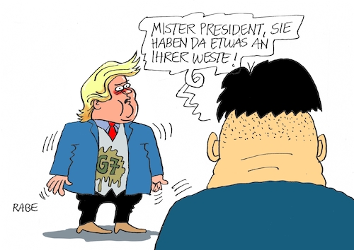 Nocmal kim Trump