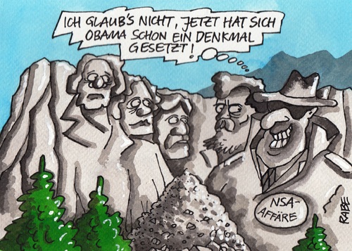 Cartoon: NSA in Rock (medium) by RABE tagged nsa,mount,rushmore,mountrushmore,geheimdienste,nsaaffäre,affäre,präsidenten,usa,obama,abhörskandal,rock,felsen,denkmal,rabe,ralf,böhme,cartoon,karikatur,pressezeichnung,farbcartoon,felsformation,lincoln,abraham,geheimdienstler,merkel,handy,datensicherung,wanzen,bnd,netz,internet,daten,datenklau,nsa,mount,rushmore,mountrushmore,geheimdienste,nsaaffäre,affäre,präsidenten,usa,obama,abhörskandal,rock,felsen,denkmal,rabe,ralf,böhme,cartoon,karikatur,pressezeichnung,farbcartoon,felsformation,lincoln,abraham,geheimdienstler,merkel,handy,datensicherung,wanzen,bnd,netz,internet,daten,datenklau