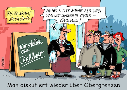 Ober mit oberer Obergrenze