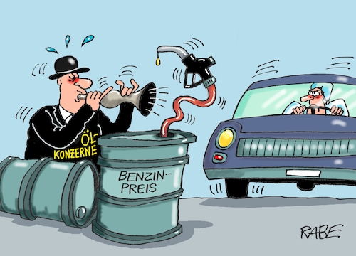 Cartoon: Ölkonzerne (medium) by RABE tagged merz,kanzler,koalition,union,spd,klingbeil,cartoon,karikatur,pressezeichnung,farbcartoon,tagescartoon,bürokratie,verwaltung,beamte,modernisierung,monster,drachen,schwert,holzschwert,nägel,säge,usa,trump,israel,iran,irankonflikt,öltanker,sperre,tankstelle,zapfpistole,ölm,rohöl,ölscheich,ölmultis,ölkonzerne,preisschraube,merz,kanzler,koalition,union,spd,klingbeil,cartoon,karikatur,pressezeichnung,farbcartoon,tagescartoon,bürokratie,verwaltung,beamte,modernisierung,monster,drachen,schwert,holzschwert,nägel,säge,usa,trump,israel,iran,irankonflikt,öltanker,sperre,tankstelle,zapfpistole,ölm,rohöl,ölscheich,ölmultis,ölkonzerne,preisschraube