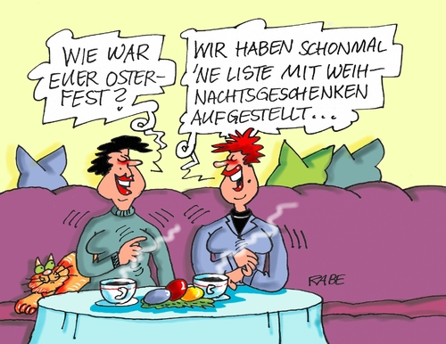 Osterfest vorbei