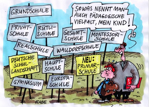 Cartoon: Pädagogische Vielfalt (medium) by RABE tagged pädagogische,vielfalt,euro,schule,lehrer,schüler,klassenzimmer,gewerkschaft,bildung,bildungswesen,schulleiter,direktor,lehrerzimmer,grundschule,privatschule,rütlischule,realschule,schullandschaft,gymnasium,hauptschule,europaschule,primarschule,gesamtschule,walldorfschule,montessorischule,baumschule,pädagogische,euro,lehrer,schüler,klassenzimmer,gewerkschaft,bildung,bildungswesen,direktor,lehrerzimmer,grundschule,privatschule