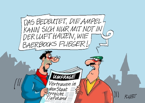 Cartoon: Pannenstaat (medium) by RABE tagged panne,pannen,pannenflieger,pannenzug,pannenregierung,regierungsflieger,notlandung,umfrage,umfragewerte,vertrauen,vertrauensverlust,rabe,ralf,böhme,cartoon,karikatur,pressezeichnung,farbcartoon,tagescartoon,airbus,linienflug,baerbock,australien,flugaufsicht,panne,pannen,pannenflieger,pannenzug,pannenregierung,regierungsflieger,notlandung,umfrage,umfragewerte,vertrauen,vertrauensverlust,rabe,ralf,böhme,cartoon,karikatur,pressezeichnung,farbcartoon,tagescartoon,airbus,linienflug,baerbock,australien,flugaufsicht