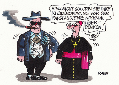 Papstaudienz Seehofer