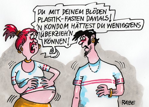 Plastik-Fasten