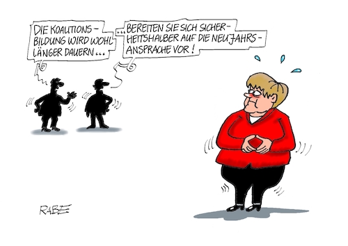 Cartoon: Prost Neujahr (medium) by RABE tagged bundestagswahl,wahlkampf,osten,ddr,ostbeauftragter,bundesregierung,recht,rabe,ralf,böhme,cartoon,karikatur,pressezeichnung,farbcartoon,tagescartoon,kanzleramt,laschet,gartenzwerg,neujahr,silvester,neujahrsansprache,koalitionsbildung,koalitionsverhandlungen,bundestagswahl,wahlkampf,osten,ddr,ostbeauftragter,bundesregierung,recht,rabe,ralf,böhme,cartoon,karikatur,pressezeichnung,farbcartoon,tagescartoon,kanzleramt,laschet,gartenzwerg,neujahr,silvester,neujahrsansprache,koalitionsbildung,koalitionsverhandlungen