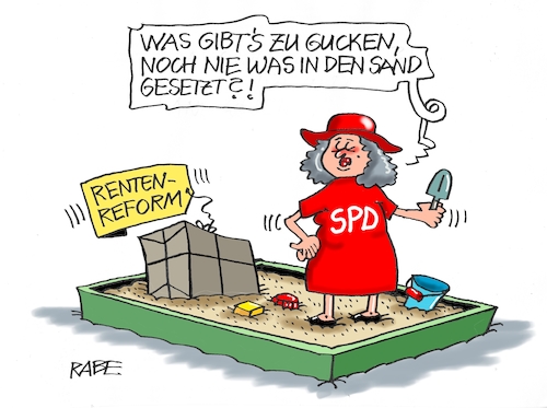 Cartoon: Rente im Sand (medium) by RABE tagged ampel,ampelregierung,rot,grün,gelb,fdp,spd,grüne,rabe,ralf,böhme,cartoon,karikatur,pressezeichnung,farbcartoon,tagescartoon,inflation,einkommen,rente,rentenpaket,bruch,streit,neuwahlen,wahlkampf,wahltermin,vertauensfrage,hubertus,heil,sozialminister,rentner,rentenreform,sand,sandkiste,spielkiste,schaufel,eimer,förmchen,ampel,ampelregierung,rot,grün,gelb,fdp,spd,grüne,rabe,ralf,böhme,cartoon,karikatur,pressezeichnung,farbcartoon,tagescartoon,inflation,einkommen,rente,rentenpaket,bruch,streit,neuwahlen,wahlkampf,wahltermin,vertauensfrage,hubertus,heil,sozialminister,rentner,rentenreform,sand,sandkiste,spielkiste,schaufel,eimer,förmchen