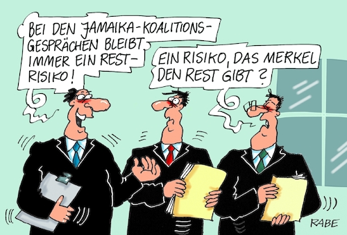 Cartoon: Restrisiko (medium) by RABE tagged grüne,jamaika,sondierungsgespräche,regierungsbildung,amtshandlung,rabe,ralf,böhme,cartoon,karikatur,pressezeichnung,farbcartoon,tagescartoon,rest,restrisiko,gespräche,verhandlungen,grüne,jamaika,sondierungsgespräche,regierungsbildung,amtshandlung,rabe,ralf,böhme,cartoon,karikatur,pressezeichnung,farbcartoon,tagescartoon,rest,restrisiko,gespräche,verhandlungen