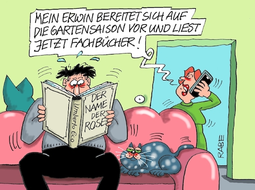 Cartoon: Rosengärtner (medium) by RABE tagged merz,kanzler,koalition,union,spd,klingbeil,cartoon,karikatur,pressezeichnung,farbcartoon,tagescartoon,db,bahn,frühling,frühjahr,frühjahrsputz,ice,zug,blumenkasten,blumenkästen,garten,märz,gartenzeit,rosen,rosenstock,frühjahrssaison,roman,mittelalter,eco,merz,kanzler,koalition,union,spd,klingbeil,cartoon,karikatur,pressezeichnung,farbcartoon,tagescartoon,db,bahn,frühling,frühjahr,frühjahrsputz,ice,zug,blumenkasten,blumenkästen,garten,märz,gartenzeit,rosen,rosenstock,frühjahrssaison,roman,mittelalter,eco