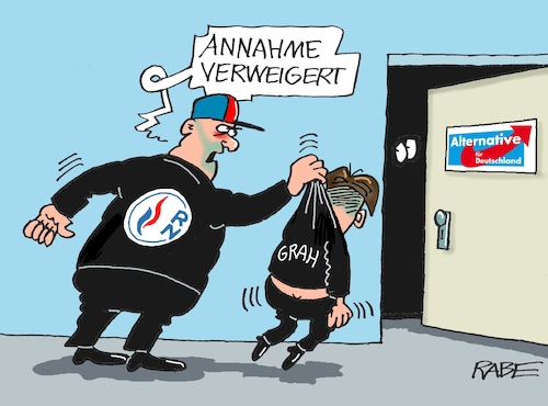 Cartoon: Rücksendung (medium) by RABE tagged ampel,ampelregierung,rot,grün,gelb,fdp,spd,grüne,rabe,ralf,böhme,cartoon,karikatur,pressezeichnung,farbcartoon,tagescartoon,krah,afd,europawahl,rn,frankreich,rechte,neonazis,rechtsruck,europkandidat,rückgabe,verweigerung,auftrittsverbot,maximilian,kandidat,paketdienst,haustüpre,korridortüre,wohnungstüre,spitzenkandidat,rechtspartei,rassemblement,ampel,ampelregierung,rot,grün,gelb,fdp,spd,grüne,rabe,ralf,böhme,cartoon,karikatur,pressezeichnung,farbcartoon,tagescartoon,krah,afd,europawahl,rn,frankreich,rechte,neonazis,rechtsruck,europkandidat,rückgabe,verweigerung,auftrittsverbot,maximilian,kandidat,paketdienst,haustüpre,korridortüre,wohnungstüre,spitzenkandidat,rechtspartei,rassemblement