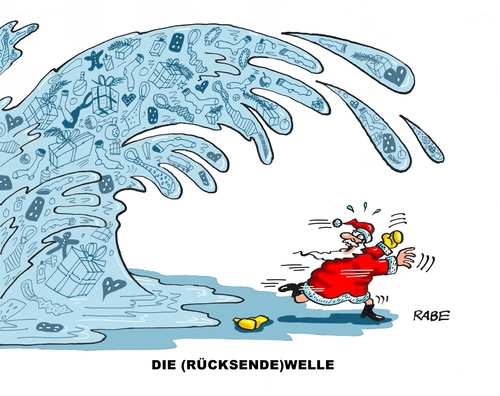 Cartoon: Rücksendungen (medium) by RABE tagged weihnachten,geschenke,bescherung,weihnachtsmann,rücksendungen,umtausch,versandhäuser,amazon,zalando,ebay,thalia,rabe,ralf,böhme,cartoon,karikatur,pressezeichnung,farbcartoon,tagescartoon,welle,wogw,wasser,schlips,krawatten,socken,parfüm,lebkuchen,umtauschaktion,weihnachten,geschenke,bescherung,weihnachtsmann,rücksendungen,umtausch,versandhäuser,amazon,zalando,ebay,thalia,rabe,ralf,böhme,cartoon,karikatur,pressezeichnung,farbcartoon,tagescartoon,welle,wogw,wasser,schlips,krawatten,socken,parfüm,lebkuchen,umtauschaktion