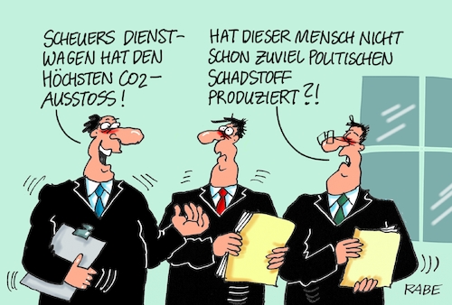 Cartoon: Schadstoffproduzent (medium) by RABE tagged klimawandel,umwelt,umweltministerin,schulze,sp,klimapreis,heizung,auto,rabe,ralf,böhme,cartoon,karikatur,pressezeichnung,farbcartoon,tagescartoon,brücke,bettler,verkehr,klimaprämie,friday,for,future,andreas,scheuer,verkehrsminister,schadstoff,schadstoffausstoss,dienstwagen,staatskarosse,dienstfahrzeug,klimawandel,umwelt,umweltministerin,schulze,sp,klimapreis,heizung,auto,rabe,ralf,böhme,cartoon,karikatur,pressezeichnung,farbcartoon,tagescartoon,brücke,bettler,verkehr,klimaprämie,friday,for,future,andreas,scheuer,verkehrsminister,schadstoff,schadstoffausstoss,dienstwagen,staatskarosse,dienstfahrzeug