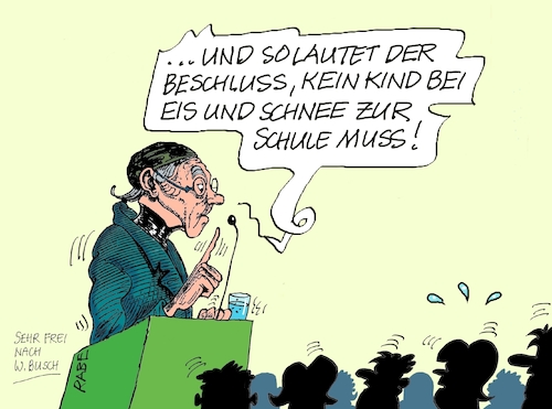 Cartoon: Schulausfall im Winter (medium) by RABE tagged kälte,winter,frost,eis,schnee,wetter,wetterbericht,eisglätte,dauerfrost,cartoon,karikatur,rabe,ralf,böhme,tageszeichnung,farbcartoon,pressezeichnung,feuerwehr,kind,eisen,metall,zunge,klima,klimakleber,schule,schulschließung,schulausfall,lehrer,lämpel,wilhelm,busch,max,moritz,kälte,winter,frost,eis,schnee,wetter,wetterbericht,eisglätte,dauerfrost,cartoon,karikatur,rabe,ralf,böhme,tageszeichnung,farbcartoon,pressezeichnung,feuerwehr,kind,eisen,metall,zunge,klima,klimakleber,schule,schulschließung,schulausfall,lehrer,lämpel,wilhelm,busch,max,moritz