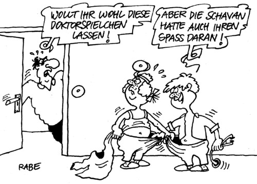 Cartoon: Spielereien (medium) by RABE tagged doktorspielchen,schavan,bundesbildungsministerin,betrug,plagiat,plagiatsaffäre,guttenberg,studium,uni,doktorarbeit,rabe,ralf,böhme,cartoon,karikatur,düsseldorf,wissenschaftsstreit,prüfverfahren,fakultät,fakultätsrat,gutachter,verfahren,doktor,doktortitel,entzug,prüfung,täuschung,merkel,kanzlerin,cdu,vertrauen,rücktritt,promotionsarbeit,anette,schule,schulkinder,doktorspielchen,schavan,bundesbildungsministerin,betrug,plagiat,plagiatsaffäre,guttenberg,studium,uni,doktorarbeit,rabe,ralf,böhme,cartoon,karikatur,düsseldorf,wissenschaftsstreit,prüfverfahren,fakultät,fakultätsrat,gutachter,verfahren,doktor,doktortitel,entzug,prüfung,täuschung,merkel,kanzlerin,cdu,vertrauen,rücktritt,promotionsarbeit,anette,schule,schulkinder