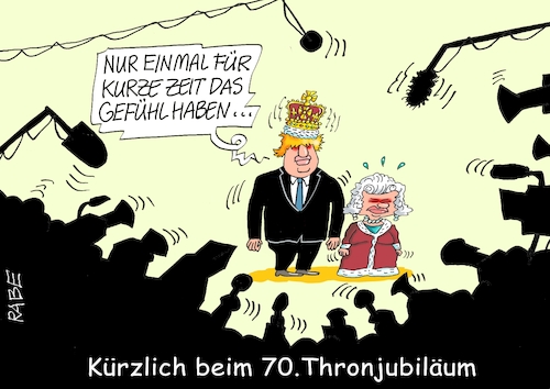 Cartoon: Thronfolge (medium) by RABE tagged boris,johnson,prinz,charles,queen,elisabeth,england,rabe,ralf,böhme,cartoon,karikatur,pressezeichnung,farbcartoon,tagescartoon,royals,buckingham,palace,thronfolger,thronjubiläum,garde,militärparade,premier,krone,boris,johnson,prinz,charles,queen,elisabeth,england,rabe,ralf,böhme,cartoon,karikatur,pressezeichnung,farbcartoon,tagescartoon,royals,buckingham,palace,thronfolger,thronjubiläum,garde,militärparade,premier,krone