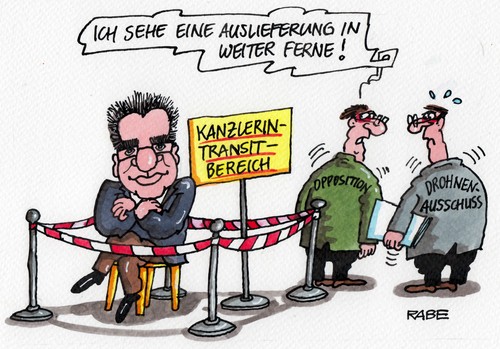 Cartoon: Transitbereich (medium) by RABE tagged drohne,drohnenuntersuchungsausschuss,ausschuss,untersuchungsausschuss,de,maiziere,bundesverteidigungsminister,drohnenkauf,kampfdrohne,aufklärungsdrohne,kanzlerin,merkel,cdu,transit,transitbereich,opposition,spd,grüne,linke,rabe,ralf,böhme,cartoon,karikatur,pressezeichnung,farbcartoon,ferne,aussitzer,bundestagswahl,verteidigungsausschuss,drohnenaffäre,affäre,steuergelder,beschaffungsprogramm,eurohawk,euro,hawk,verschwendung,verantwortung,flughafen,transitverkehr,drohne,drohnenuntersuchungsausschuss,ausschuss,untersuchungsausschuss,de,maiziere,bundesverteidigungsminister,drohnenkauf,kampfdrohne,aufklärungsdrohne,kanzlerin,merkel,cdu,transit,transitbereich,opposition,spd,grüne,linke,rabe,ralf,böhme,cartoon,karikatur,pressezeichnung,farbcartoon,ferne,aussitzer,bundestagswahl,verteidigungsausschuss,drohnenaffäre,affäre,steuergelder,beschaffungsprogramm,eurohawk,euro,hawk,verschwendung,verantwortung,flughafen,transitverkehr